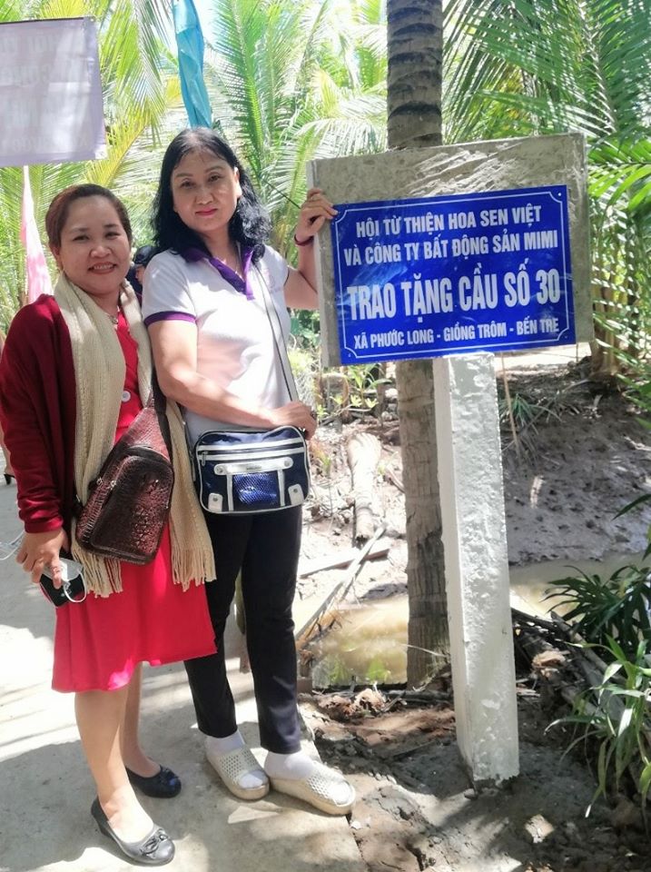 Hoa Sen Việt khánh thành cầu số 30 ở Bến Tre 23 THÁNG 6, 2020