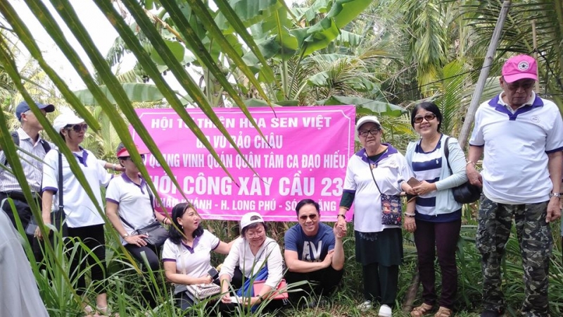 HOA SEN VIỆT KHỞI CÔNG XÂY CẦU SỐ 23 TẠI SÓC TRĂNG 05 tháng 03, 2020