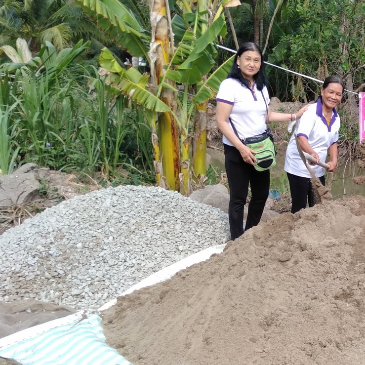 Hoa Sen Việt khởi công xây cây cầu số 26 tại Sóc Trăng ngày 12 tháng 5, 2020