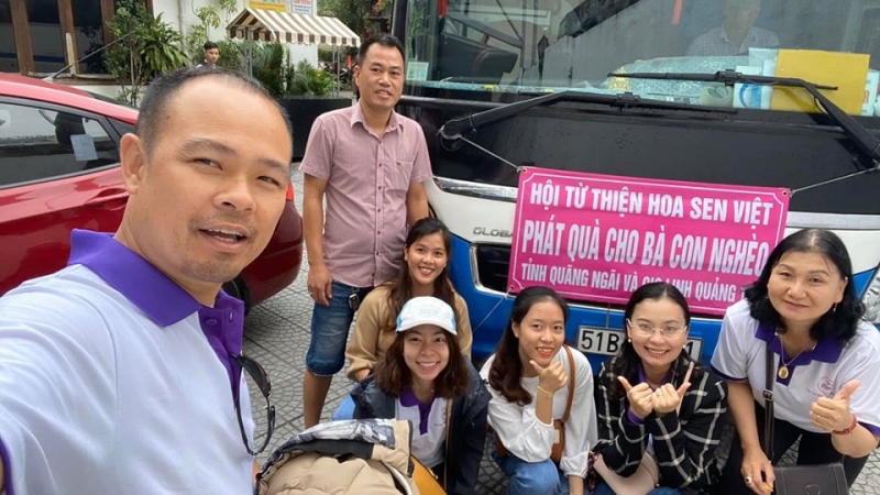 Hoa Sen Việt tặng 200 phần quà cho bà con nghèo tại Gio Linh – Quảng Trị ngày 2 tháng 12, 2019
