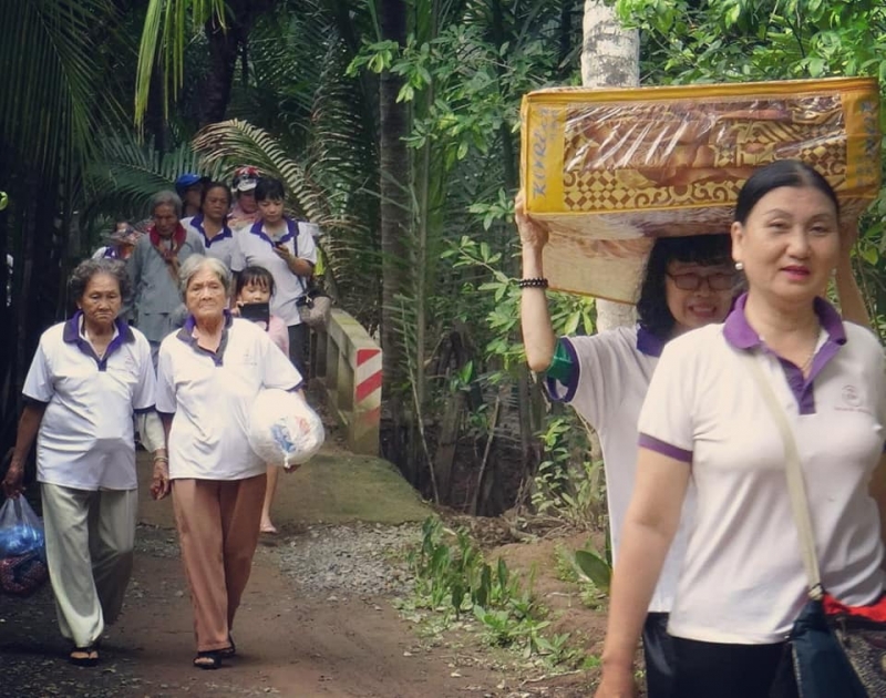 HOA SEN VIỆT TRAO TẶNG CĂN NHÀ TÌNH THƯƠNG TẠI MỎ CÀY, BẾN TRE, ngày 29 tháng 5, 2019