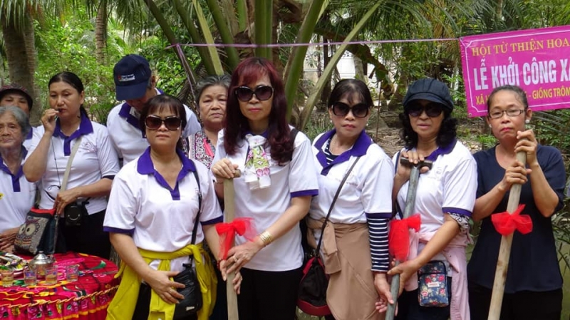 KHỞI CÔNG XÂY CẦU TỪ THIỆN THỨ 4 TẠI BẾN TRE, ngày 27/3/2019