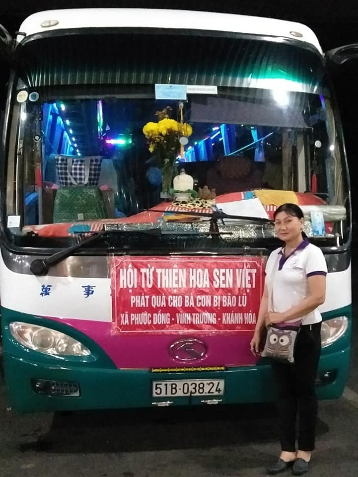 PHÁT 500 PHẦN QUÀ CHO BÀ CON BỊ BÃO LỤT TẠI VĨKHÁNH HÒA, 29.11.2018