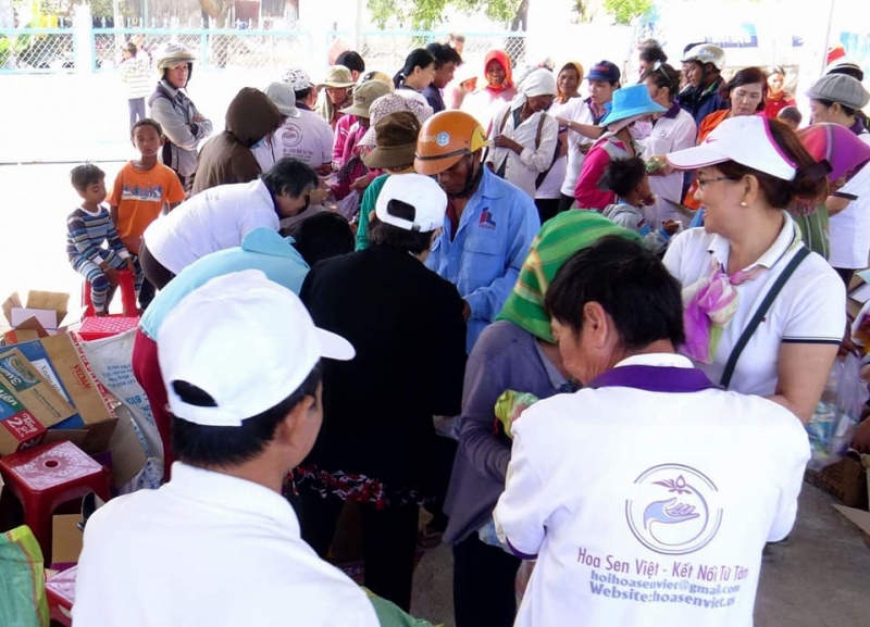 [2018.02.13] Từ thiện 200 phần quà cho các gia đình dân tộc thiểu số nghèo Phan Rang – Ninh Thuận