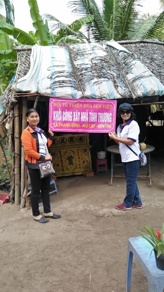 XÂY DỰNG NHÀ TÌNH THƯƠNG SO 1 XÃ THANH BÌNH, BẾN TRE 27/3/2019.